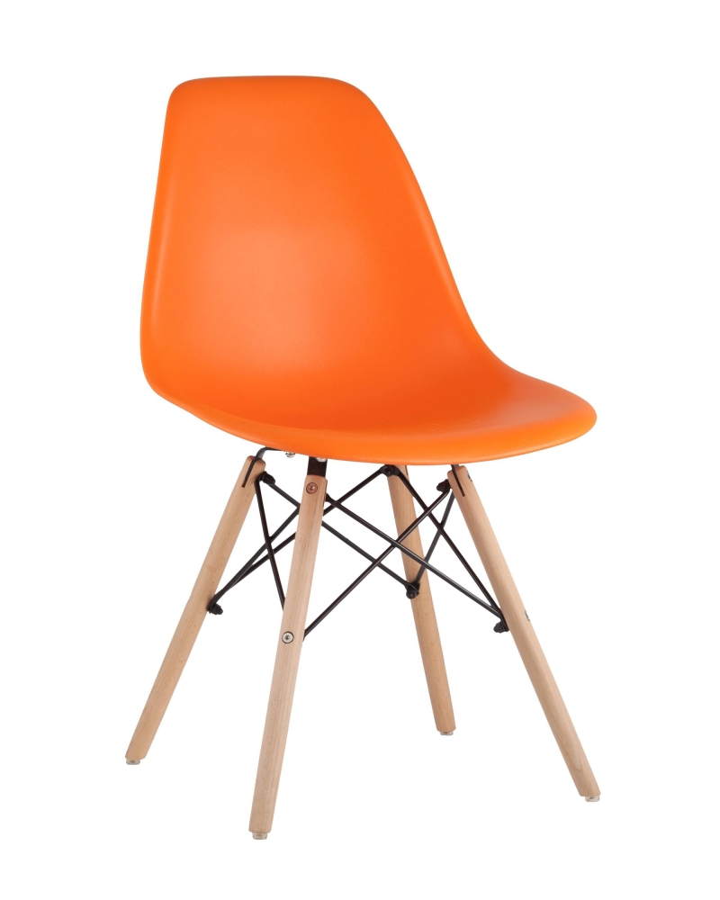 Стул Eames DSW оранжевый x4 SG2165