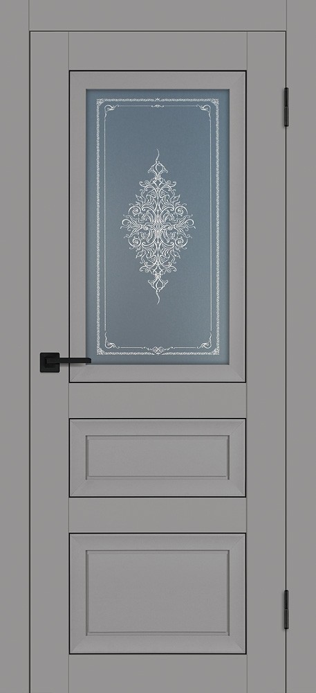 Межкомнатная дверь PST-29 серый бархат