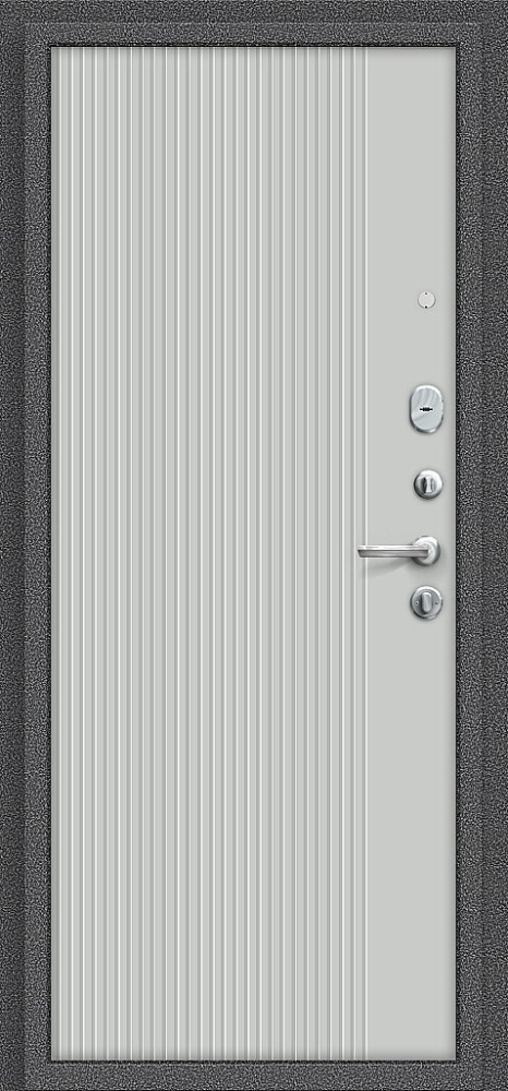 Товар Дверь Тайга-9 Вертикаль Антик Серебряный/Серый BR5596