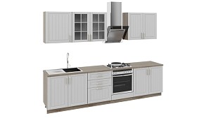 Кухонный гарнитур длиной - 300 см (со шкафом НБ) TR1257930