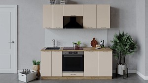 Кухонный гарнитур Весна длиной 200 см со шкафом НБ TR3099055