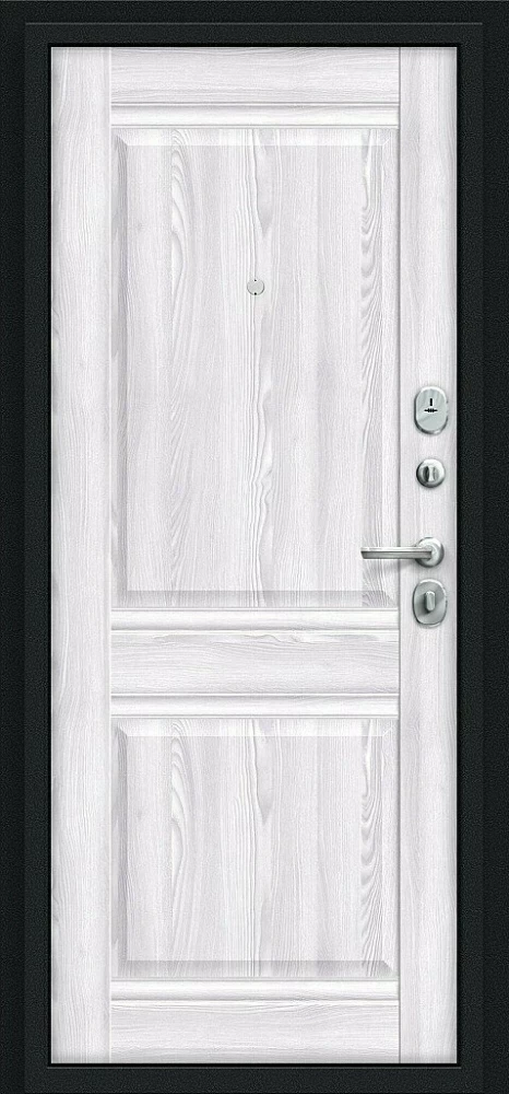 Товар Дверь Некст Kale Букле черное/Riviera Ice BR4542