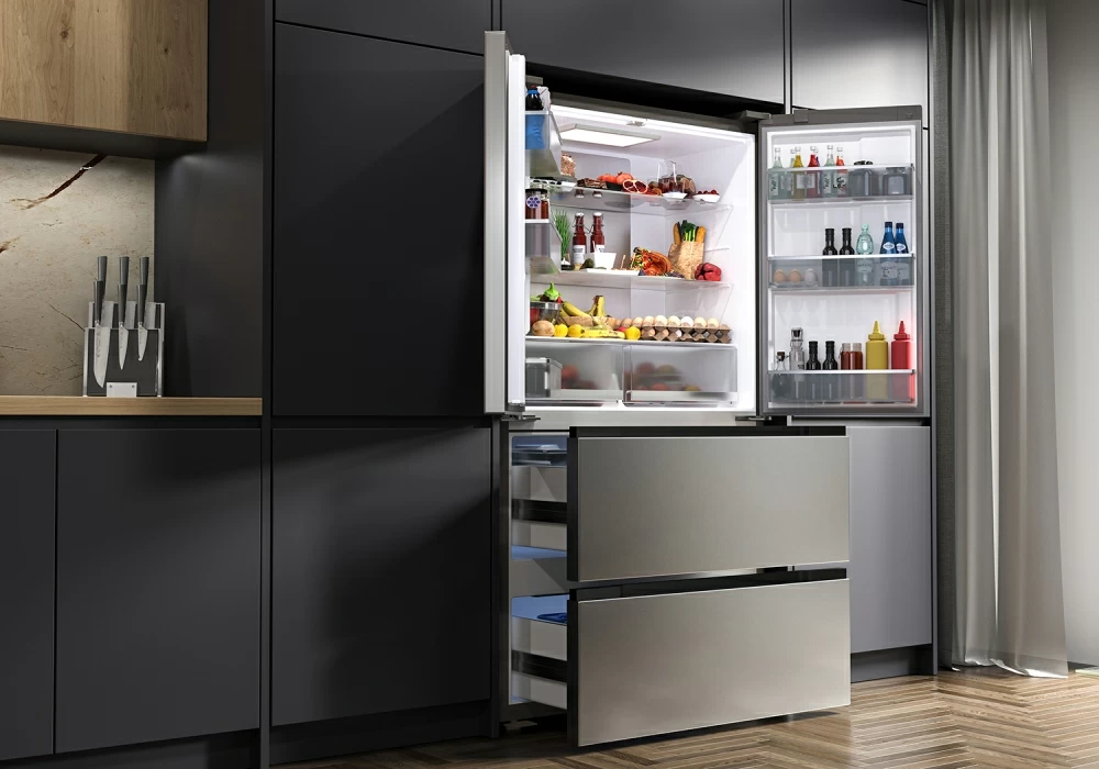Товар Холодильник Холодильник трехкамерный отдельностоящий LEX LFD575LxID